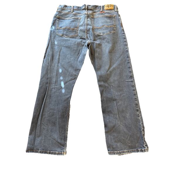 Wrangler 38x30 Relaxed Boot Cut Jeans Blue Quality Work Pants - Picture 5 of 10